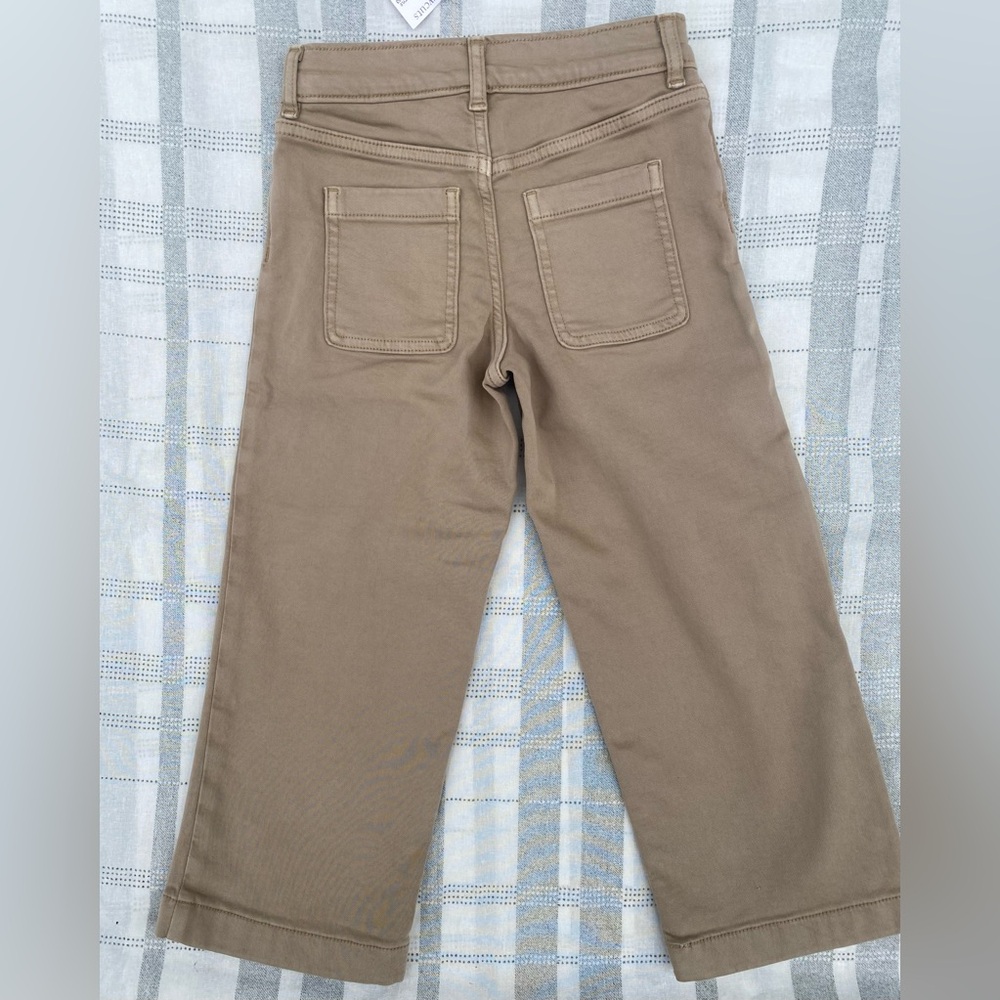 Size 6years Girls Crew Cuts Tan Pants NWT - Picture 2 of 3